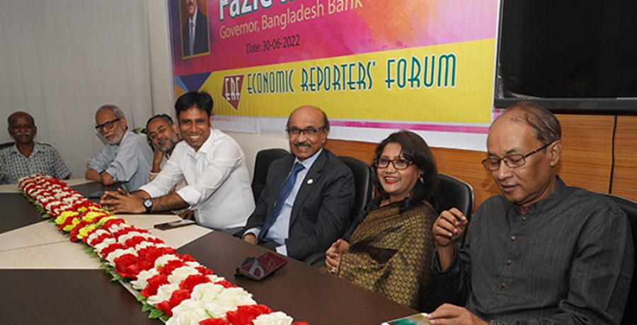 Mr. Fazle Kabir visited Economic Reporters’ Forum (ERF) Office.